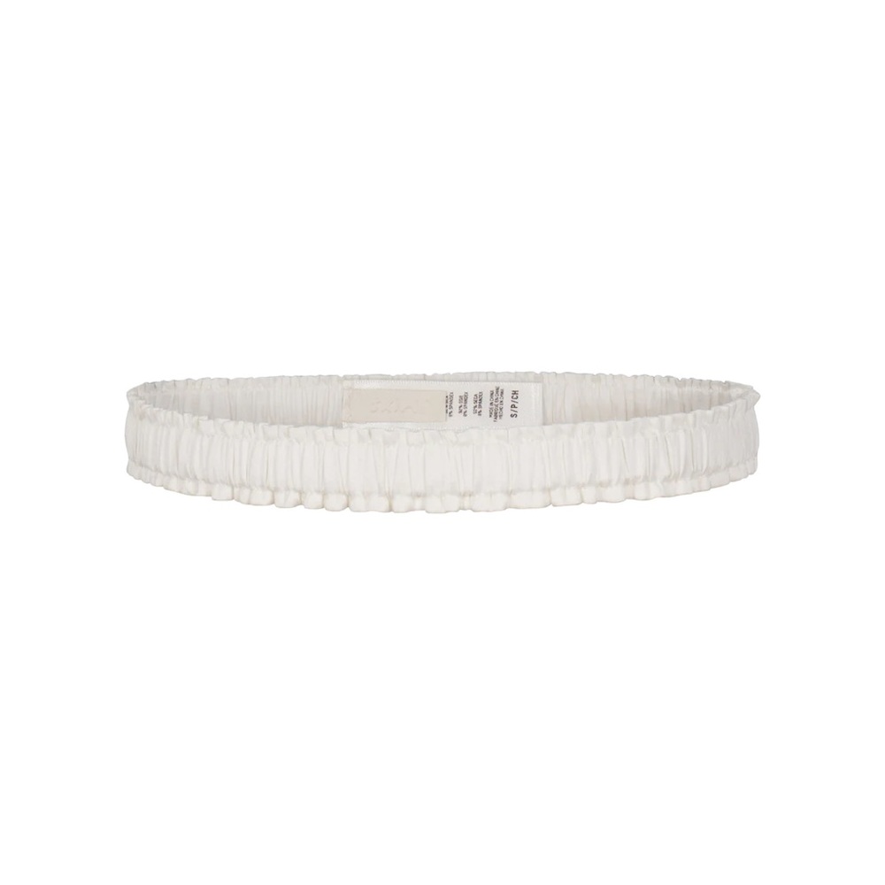 SKIMS Bridal Silk Leg Garter in Marble